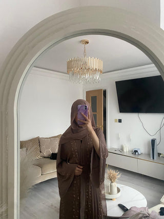 Zara’s Butterfly Abaya Collection- 3 piece set