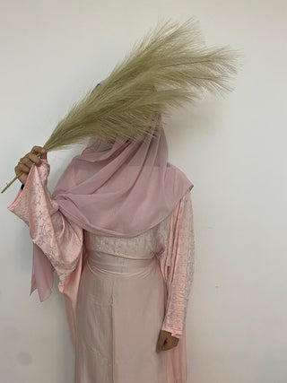 Jubeida’s Satin Batwing Abaya Collection- 3 piece set