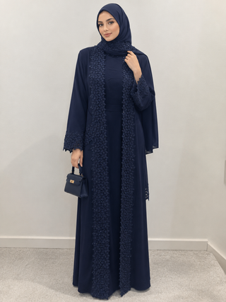 Samira’s Open Abaya Collection- 4 piece set
