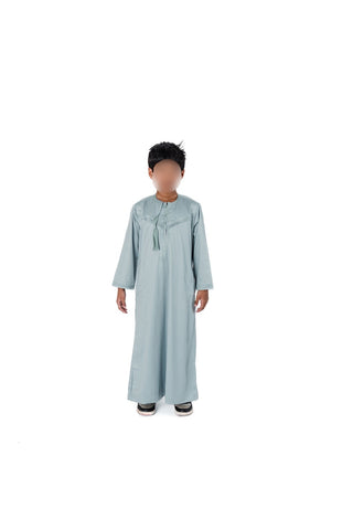 Murad’s Emirati Lux Boys Thobe Collection- Sage Green