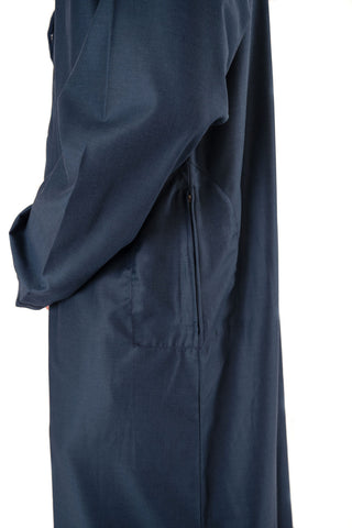 Adam’s Omani Lux Mens Thobe Collection- Navy Blue