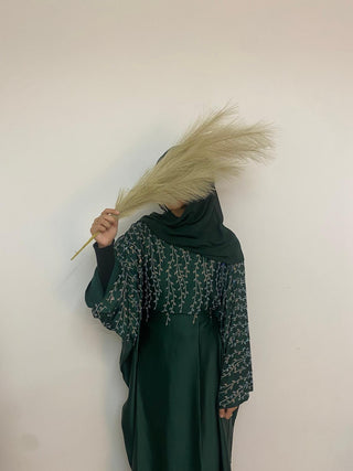 Jubeida’s Satin Batwing Abaya Collection- 3 piece set