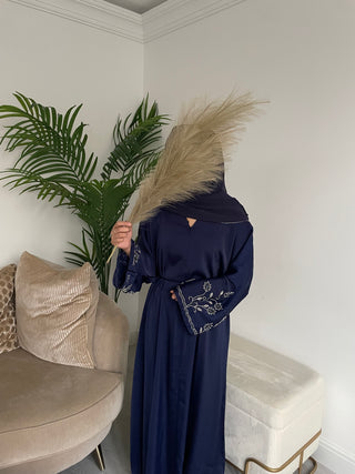 Begum’s Abaya Collection- Midnight Blue