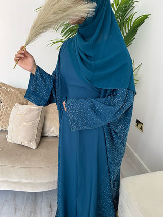 Sabreen’s Nida Batwing Abaya Collection- Teal
