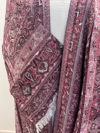 Aleena’s Premium Pashmina Abaya Collection- 4 piece set with slip dress, hijab and belt