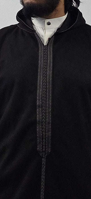 Suede Hooded Winter Morrocan Djellabas