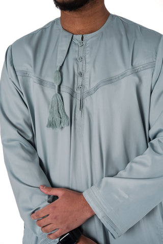 Murad’s Emirati Lux Men’s Thobe Collection- Sage Green