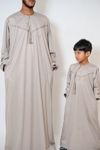Murad’s Emirati Lux Boys Thobe Collection- Champagne