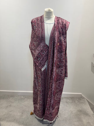 Aleena’s Premium Pashmina Abaya Collection- 4 piece set with slip dress, hijab and belt