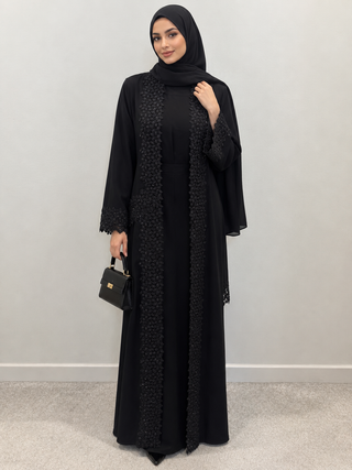Samira’s Open Abaya Collection- 4 piece set