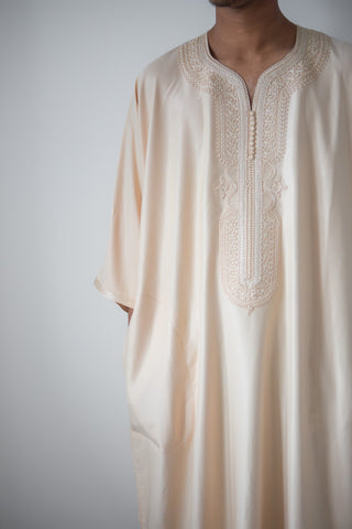Samee’s Collection- Mens Moroccan thobe- Tan